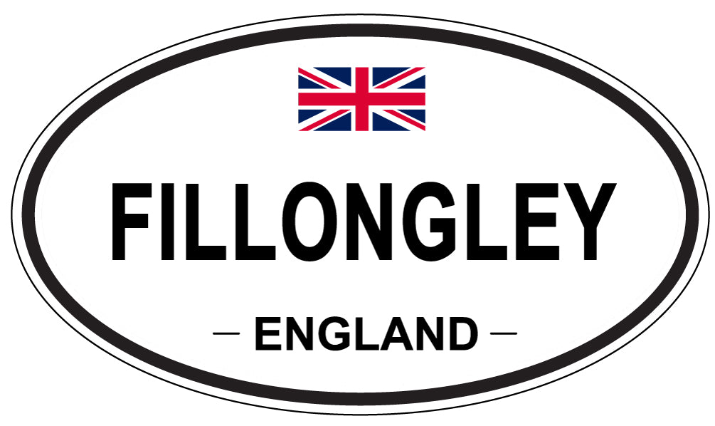FILLONGLEY, England - Oval Magnet