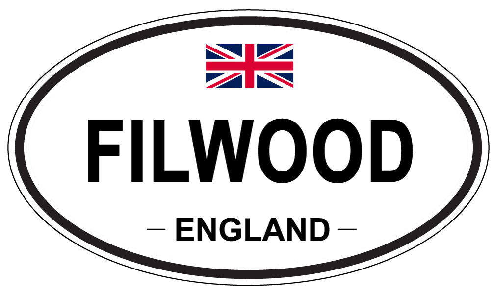 FILWOOD, England - Oval Magnet