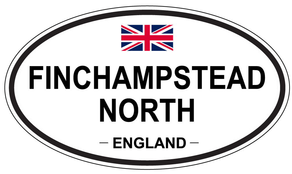 FINCHAMPSTEAD NORTH, England - Oval Magnet