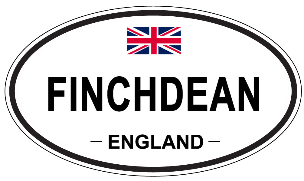 FINCHDEAN, England - Oval Magnet