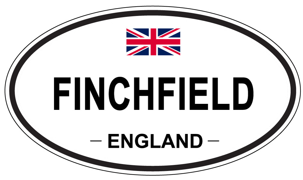 FINCHFIELD, England - Oval Magnet