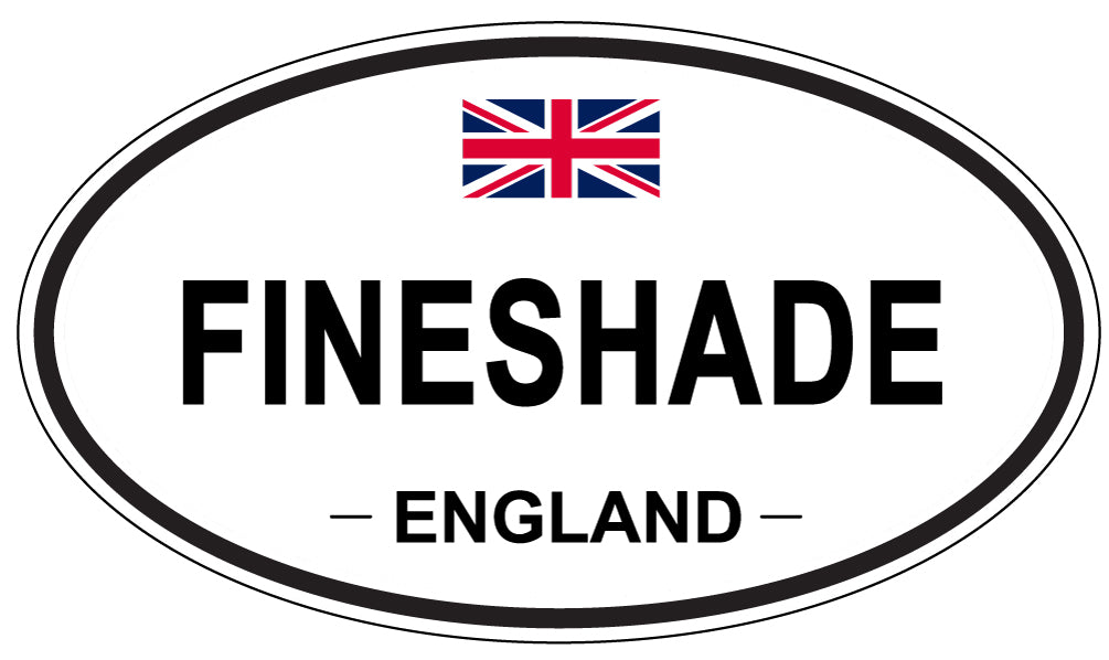 FINESHADE, England - Oval Magnet