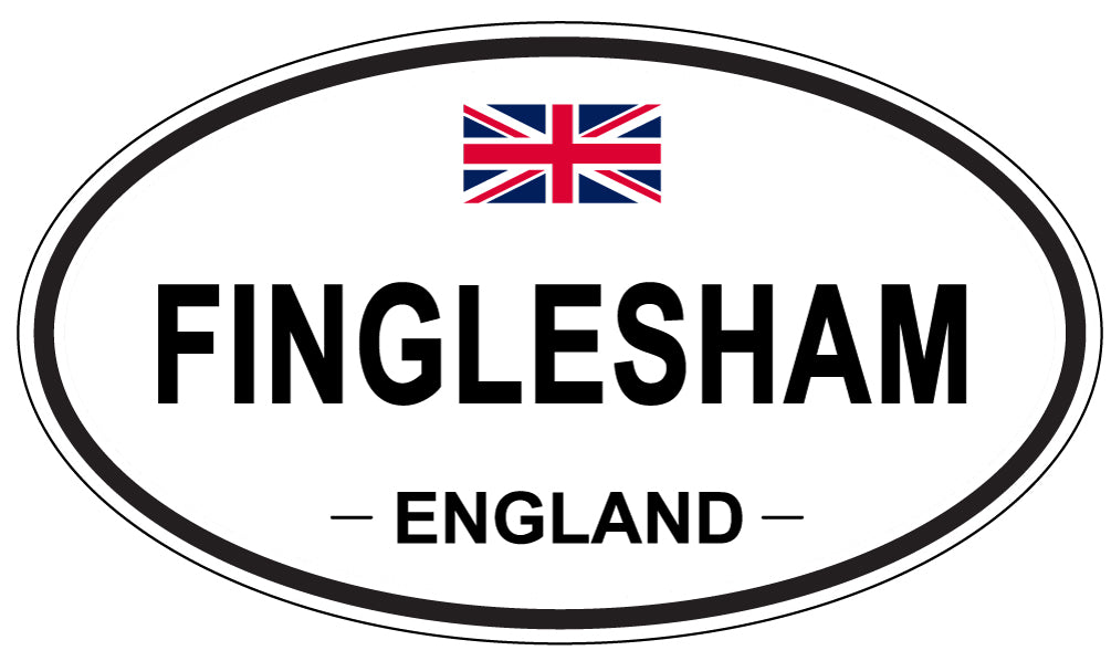 FINGLESHAM, England - Oval Magnet