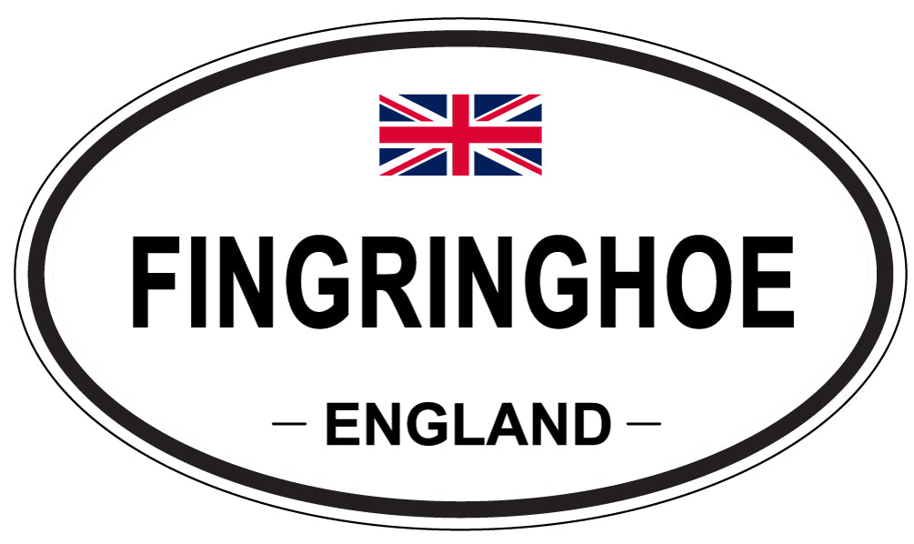FINGRINGHOE, England - Oval Magnet