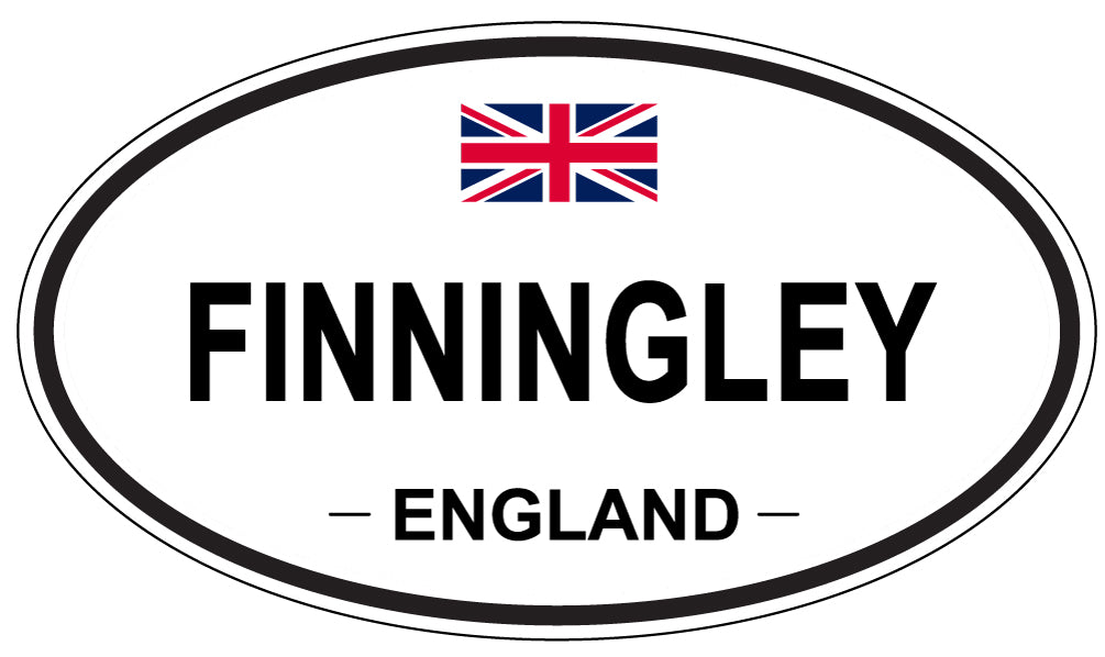 FINNINGLEY, England - Oval Magnet