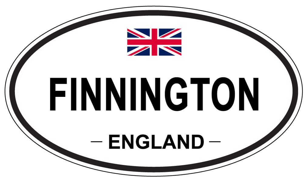 FINNINGTON, England - Oval Magnet