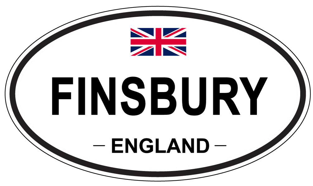 FINSBURY, England - Oval Magnet