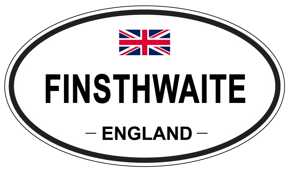 FINSTHWAITE, England - Oval Magnet