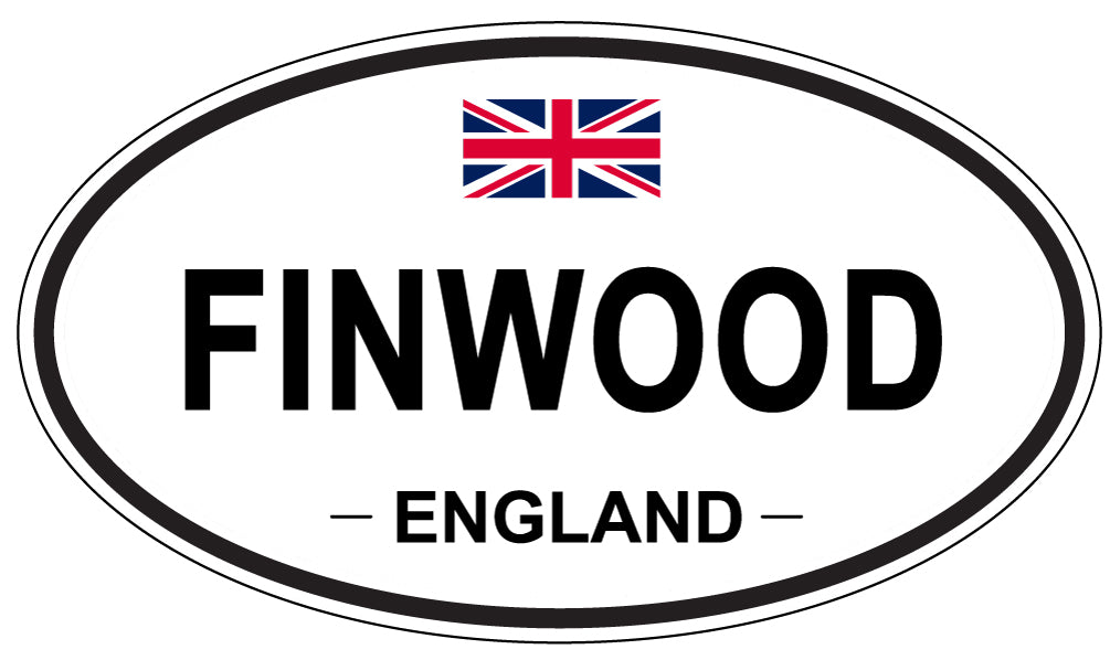 FINWOOD, England - Oval Magnet
