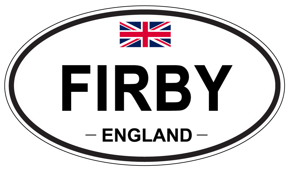 FIRBY, England - Oval Magnet