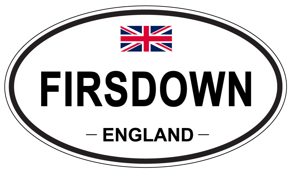 FIRSDOWN, England - Oval Magnet