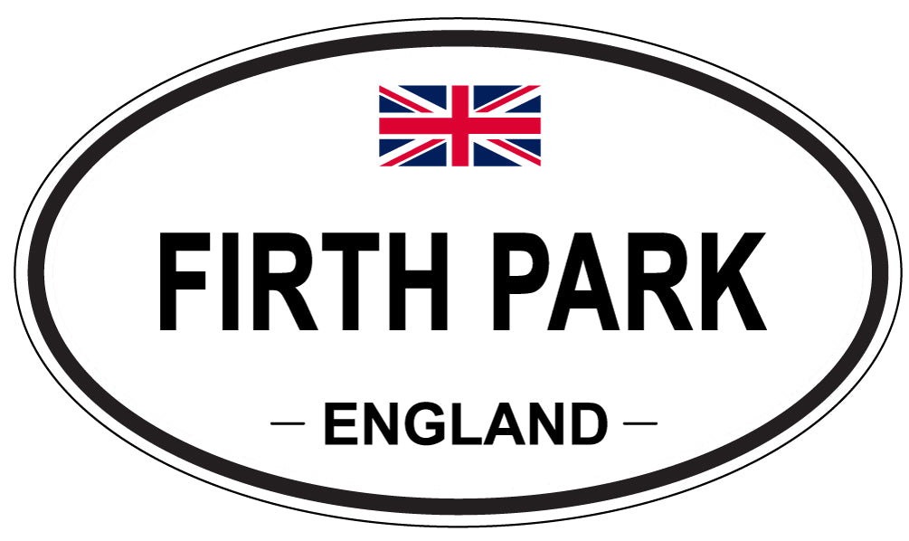 FIRTH PARK, England - Oval Magnet