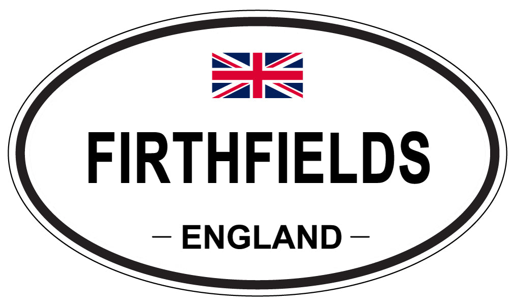 FIRTHFIELDS, England - Oval Magnet
