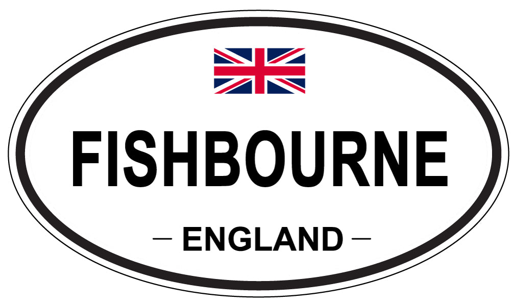 FISHBOURNE, England - Oval Magnet