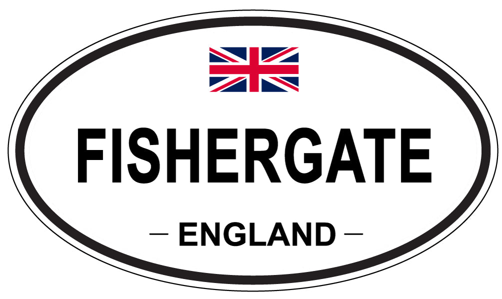 FISHERGATE, England - Oval Magnet