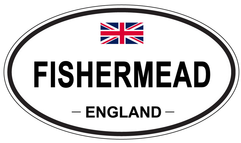 FISHERMEAD, England - Oval Magnet