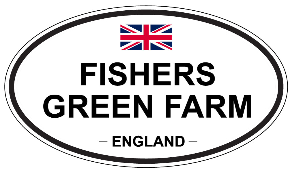 FISHERS GREEN FARM, England - Oval Magnet