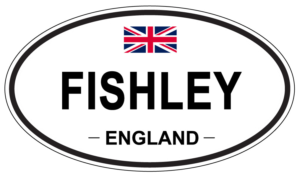 FISHLEY, England - Oval Magnet