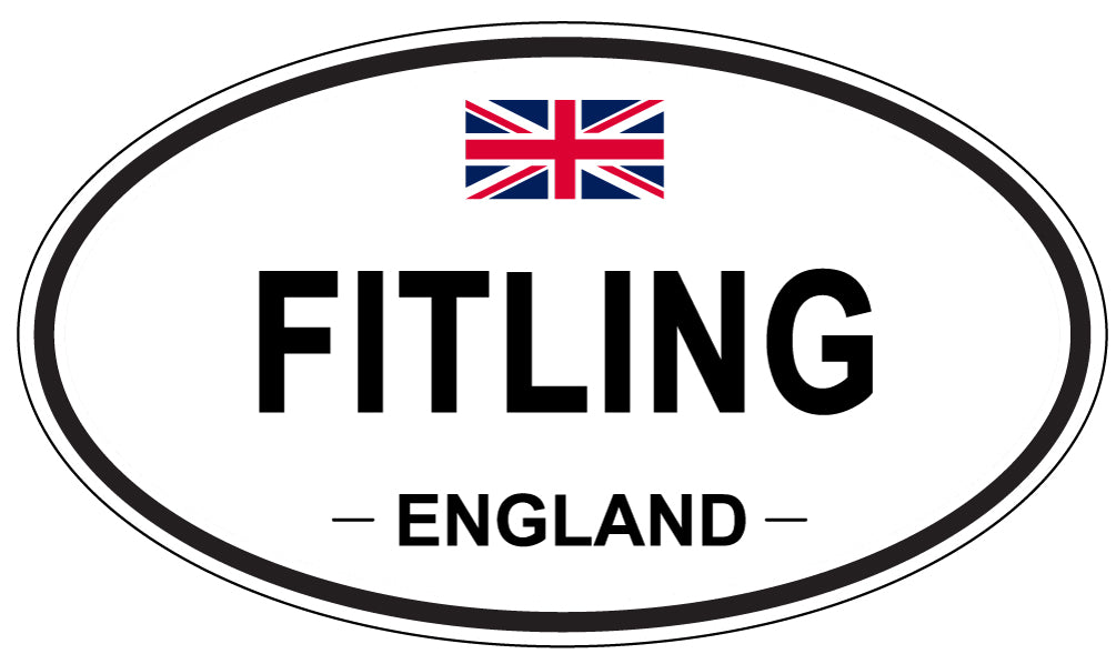 FITLING, England - Oval Magnet