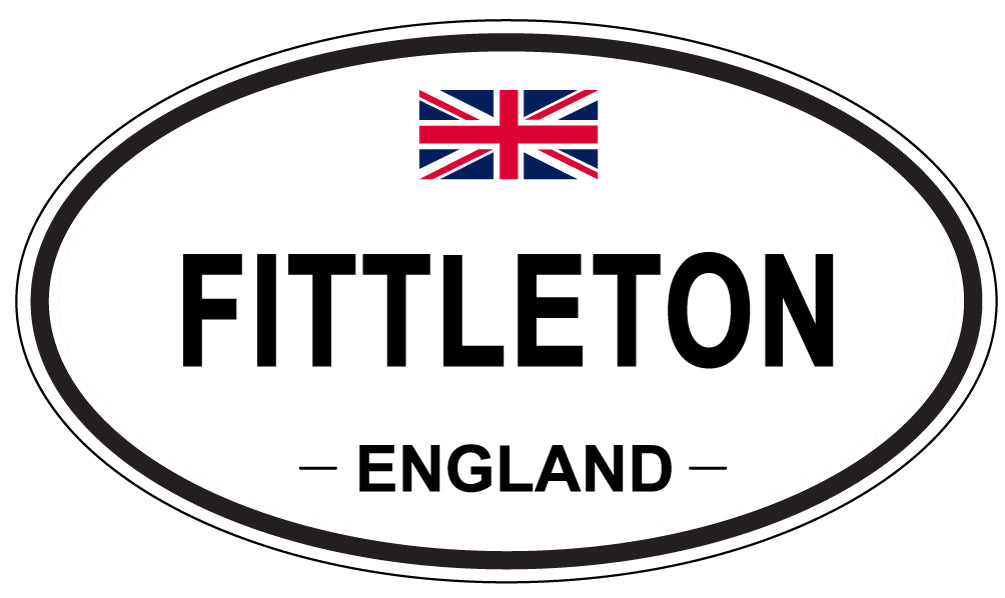 FITTLETON, England - Oval Magnet