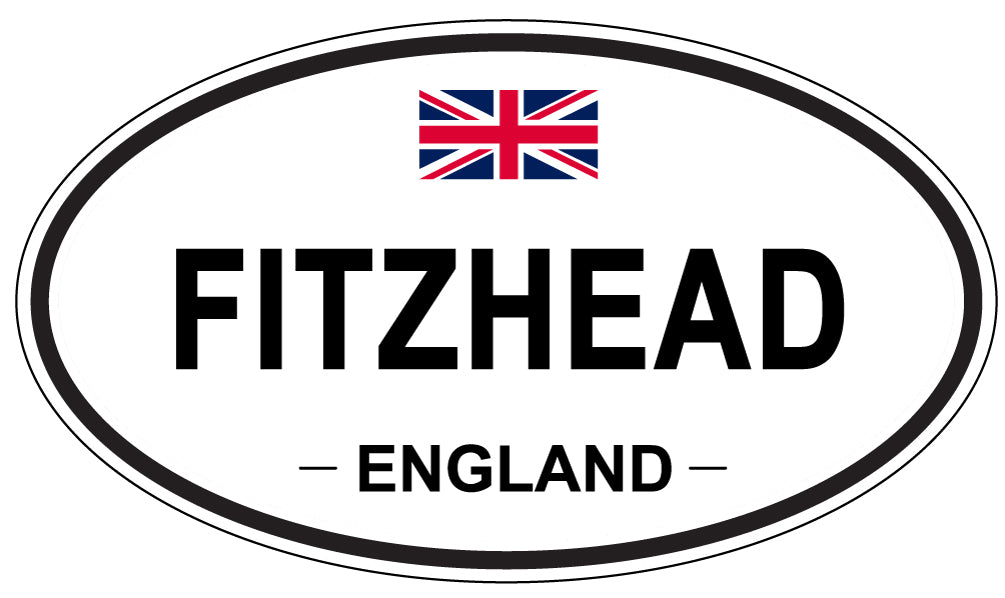 FITZHEAD, England - Oval Magnet