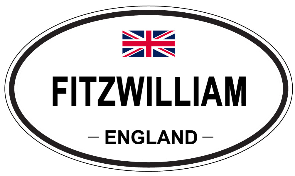 FITZWILLIAM, England - Oval Magnet