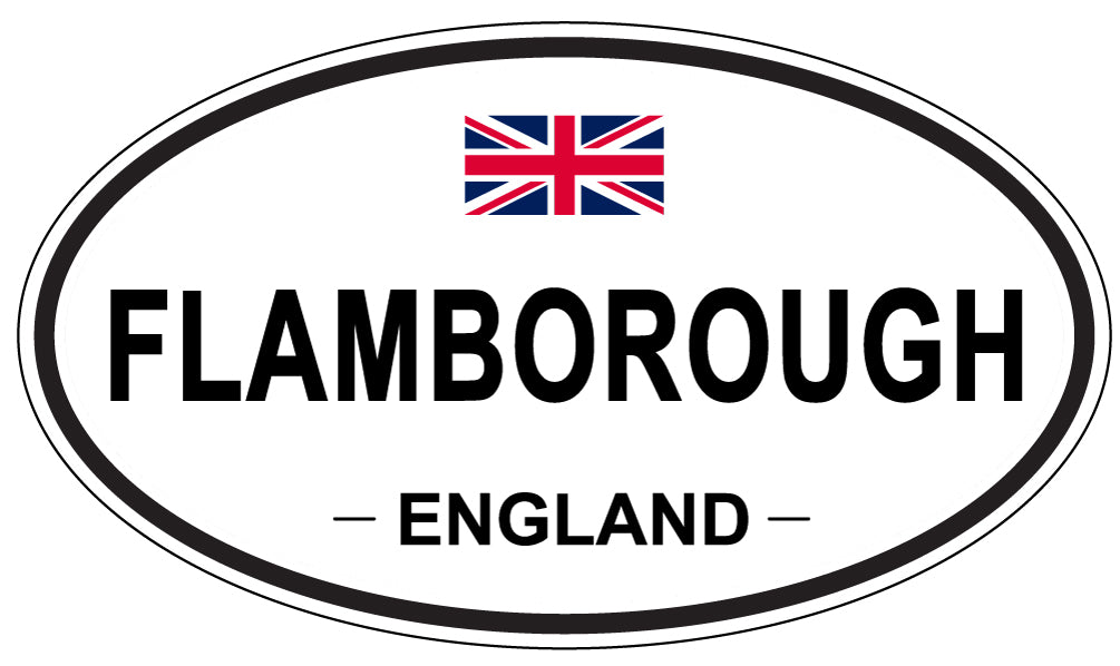FLAMBOROUGH, England - Oval Magnet