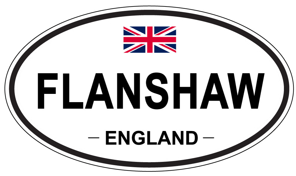 FLANSHAW, England - Oval Magnet