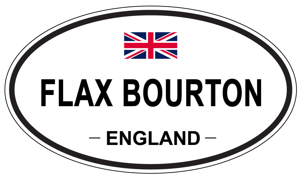 FLAX BOURTON, England - Oval Magnet