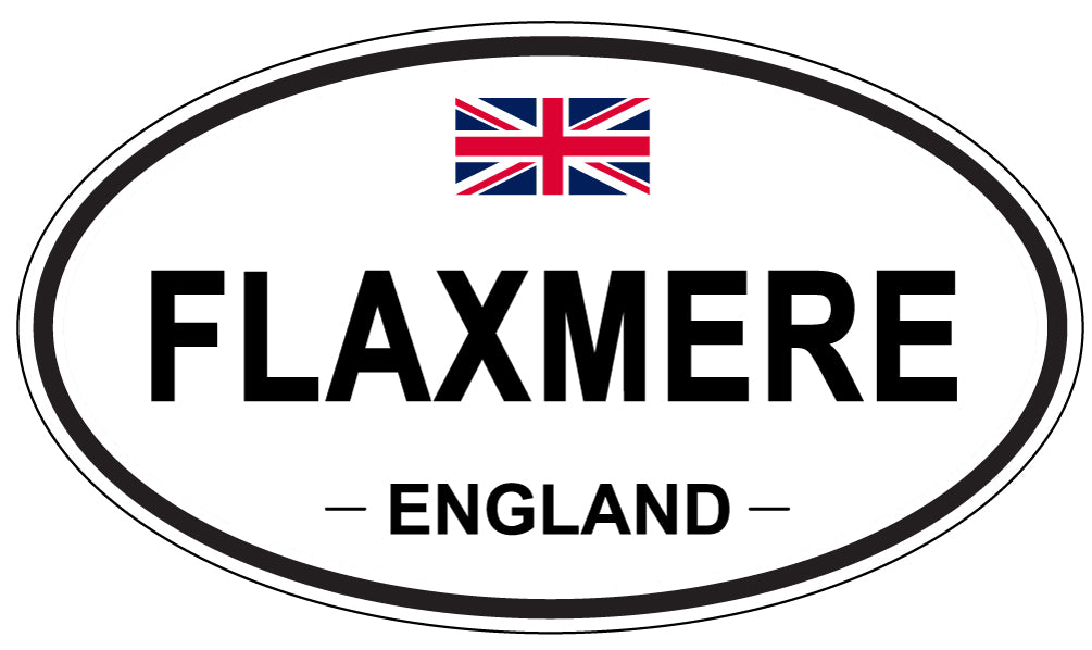 FLAXMERE, England - Oval Magnet