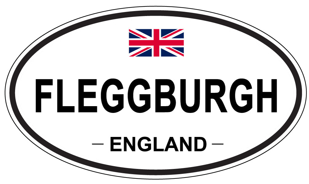 FLEGGBURGH, England - Oval Magnet