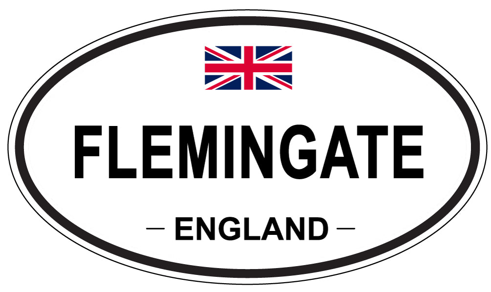 FLEMINGATE, England - Oval Magnet