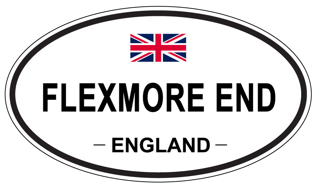 FLEXMORE END, England - Oval Magnet