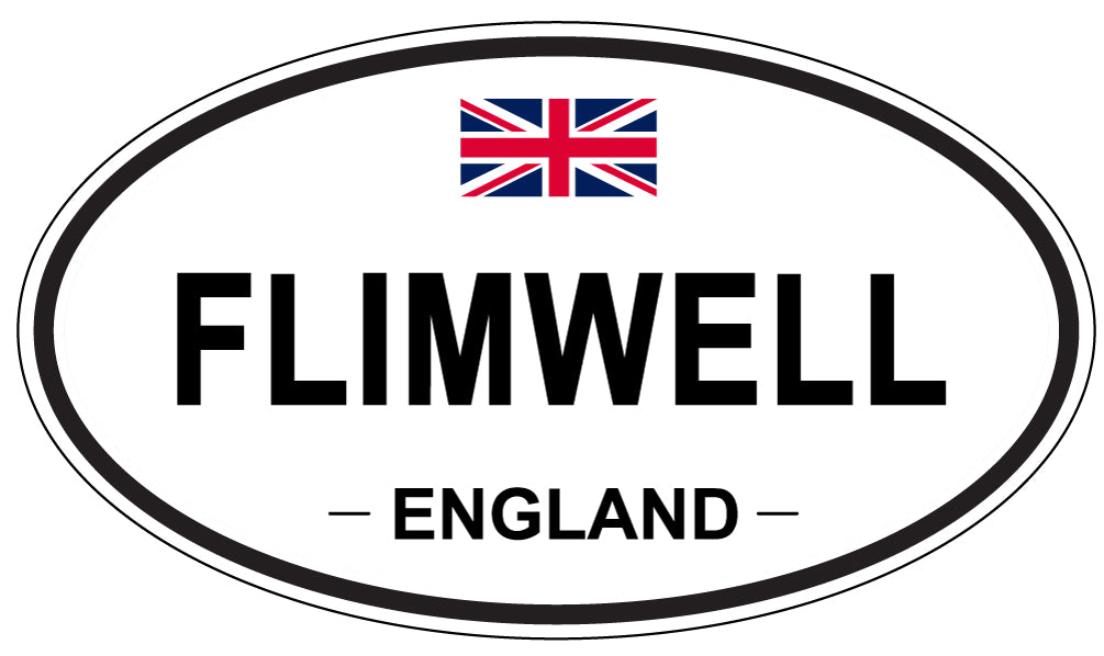 FLIMWELL, England - Oval Magnet