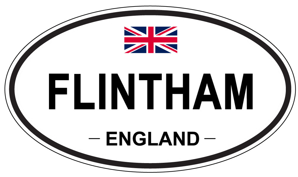 FLINTHAM, England - Oval Magnet
