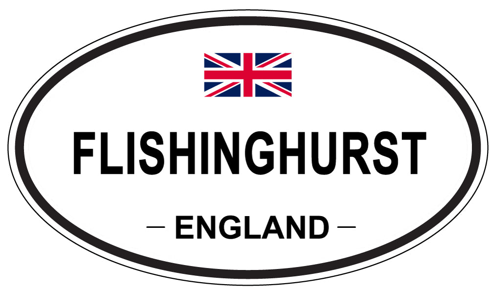 FLISHINGHURST, England - Oval Magnet