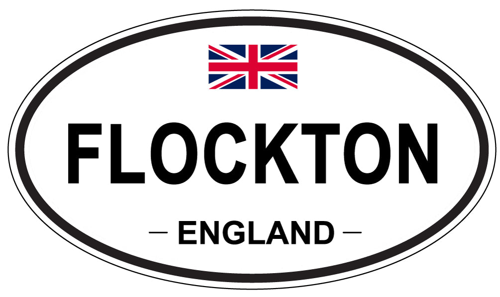 FLOCKTON, England - Oval Magnet