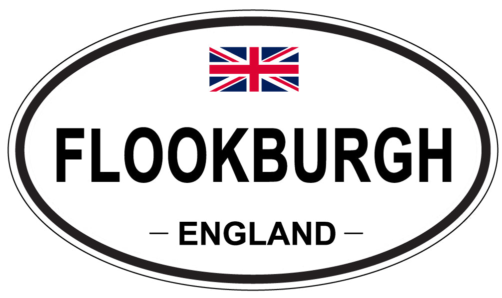 FLOOKBURGH, England - Oval Magnet