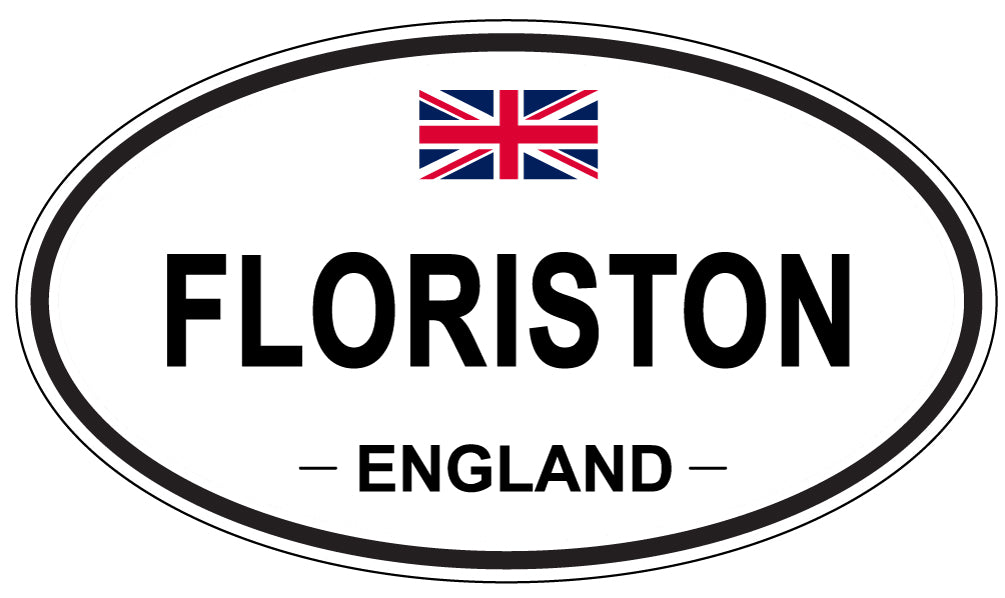 FLORISTON, England - Oval Magnet