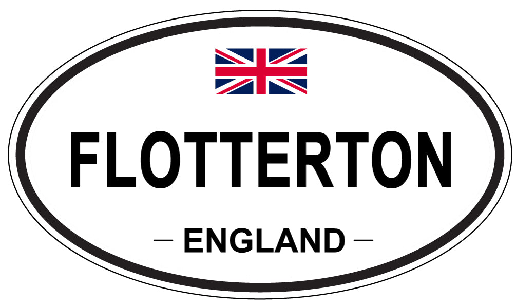 FLOTTERTON, England - Oval Magnet