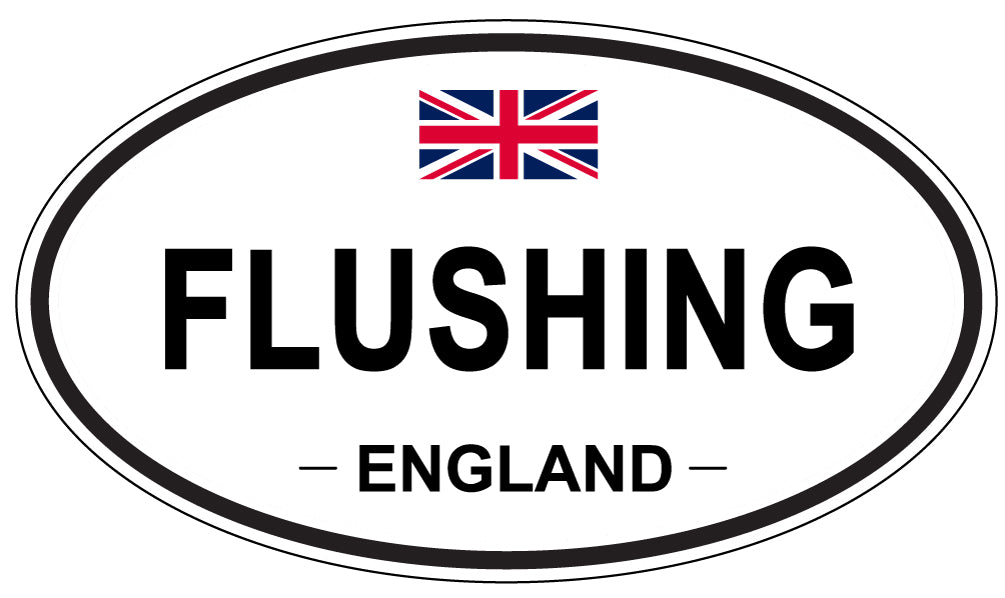 FLUSHING, England - Oval Magnet