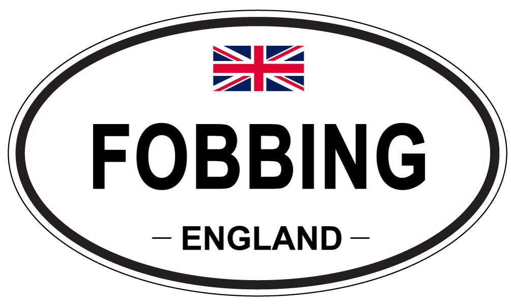FOBBING, England - Oval Magnet
