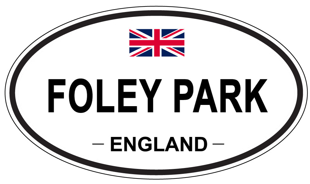 FOLEY PARK, England - Oval Magnet