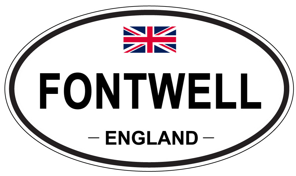 FONTWELL, England - Oval Magnet