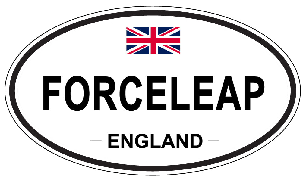 FORCELEAP, England - Oval Magnet