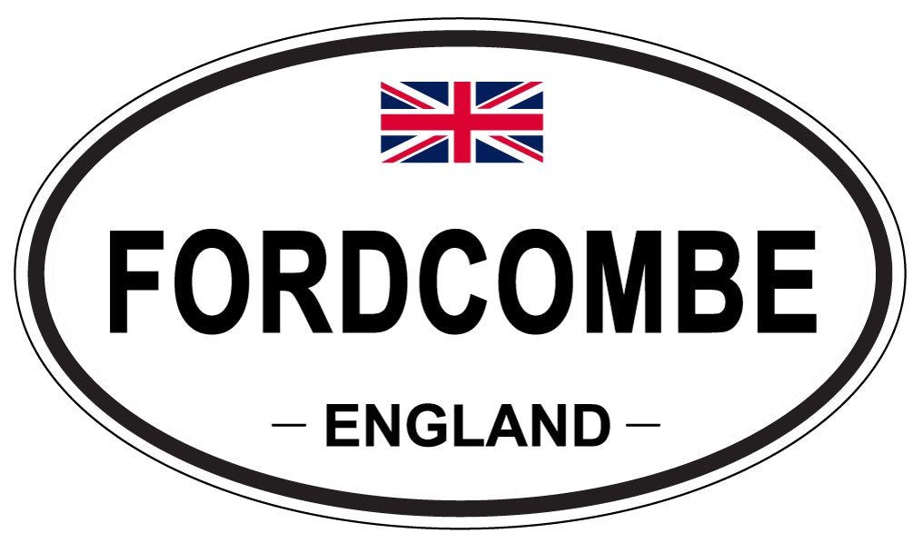 FORDCOMBE, England - Oval Magnet