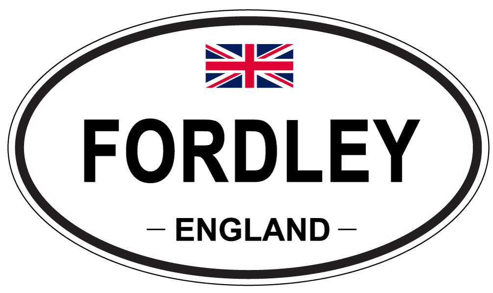 FORDLEY, England - Oval Magnet