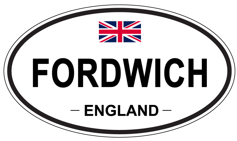 FORDWICH, England - Oval Magnet