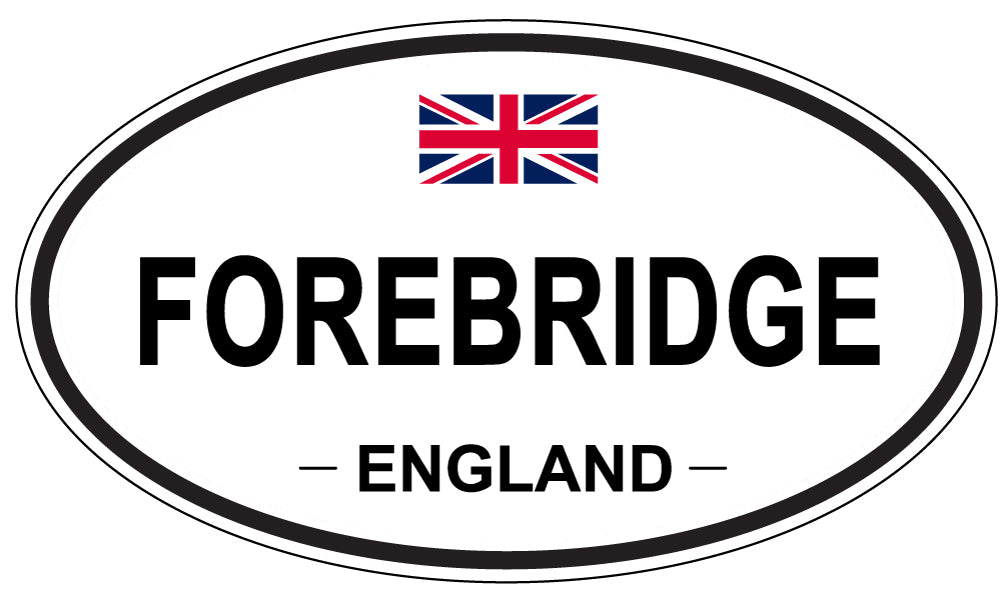 FOREBRIDGE, England - Oval Magnet