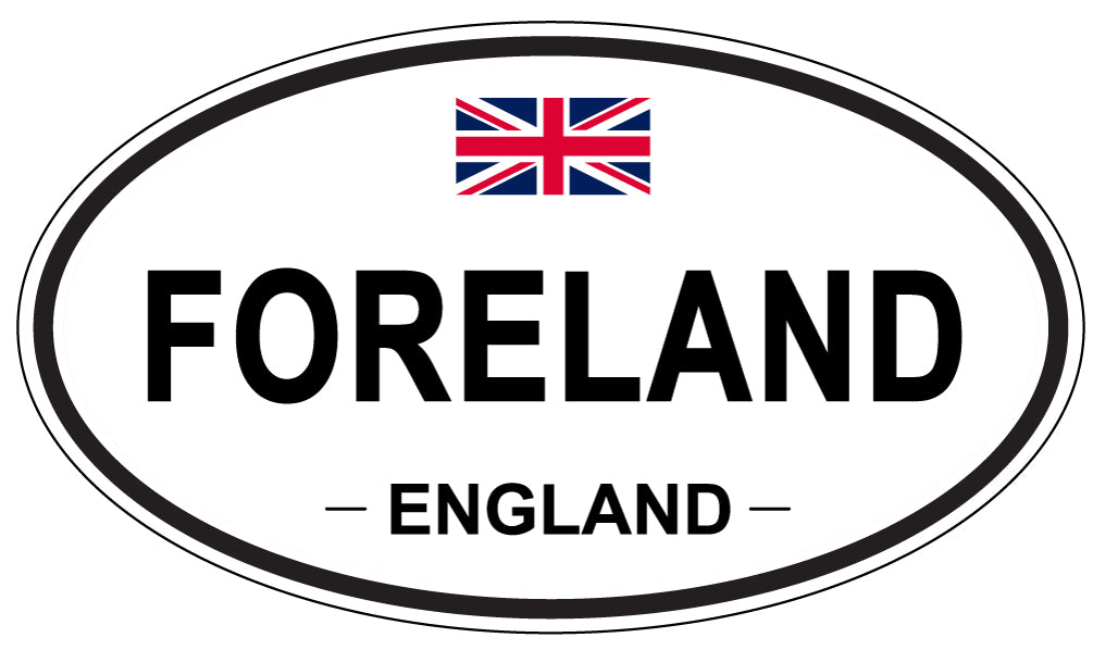FORELAND, England - Oval Magnet